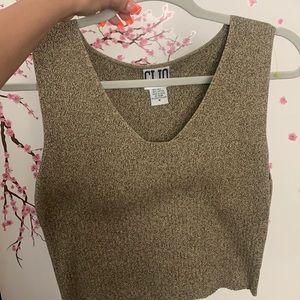Vintage knit like top